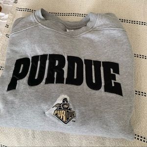 Vintage Adidas Purdue University Sweatshirt Crewneck